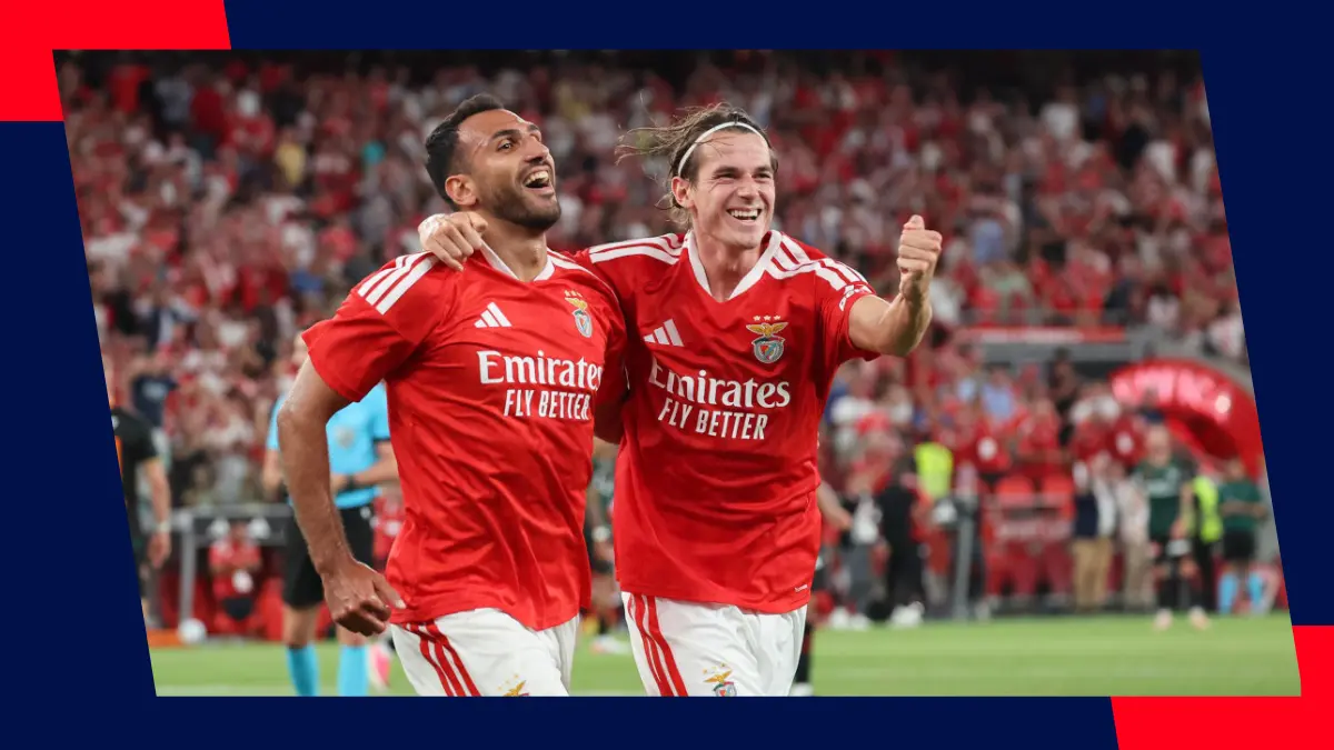Benfica procura vantagem em combate europeu contra o Hearts