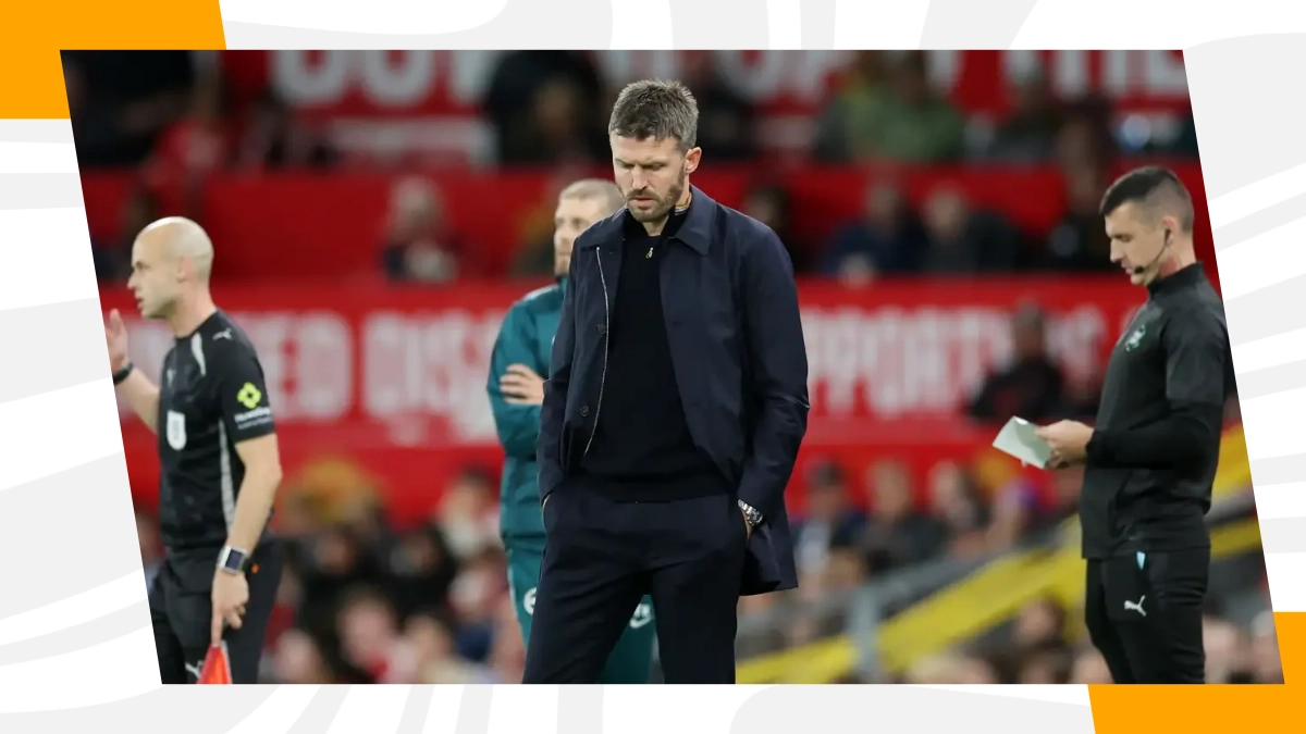 L'allenatore del Manchester United Carrick