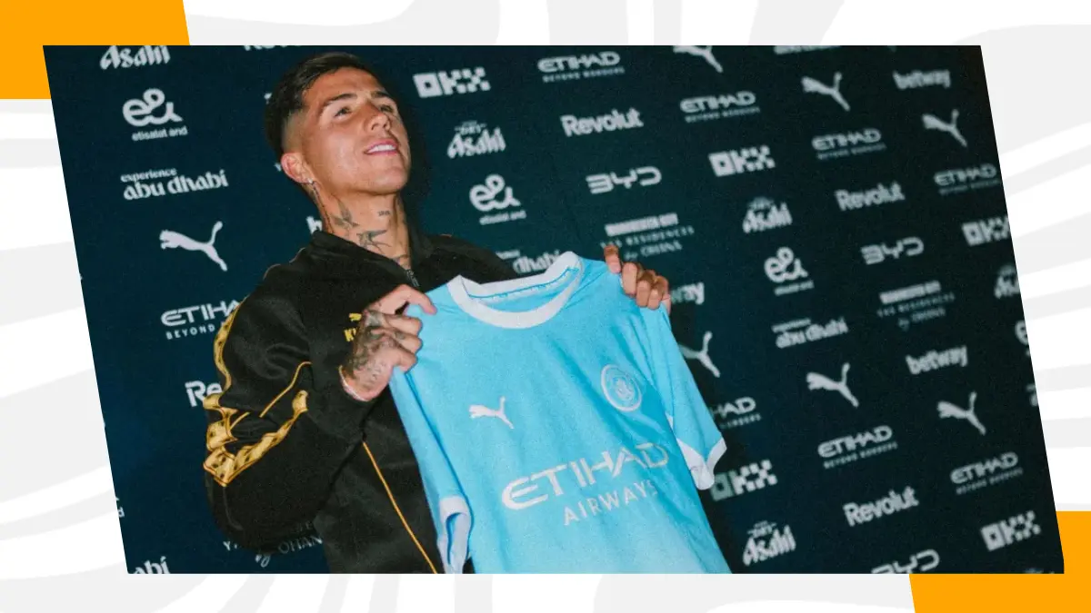 Enzo Fernández contratado Manchester City