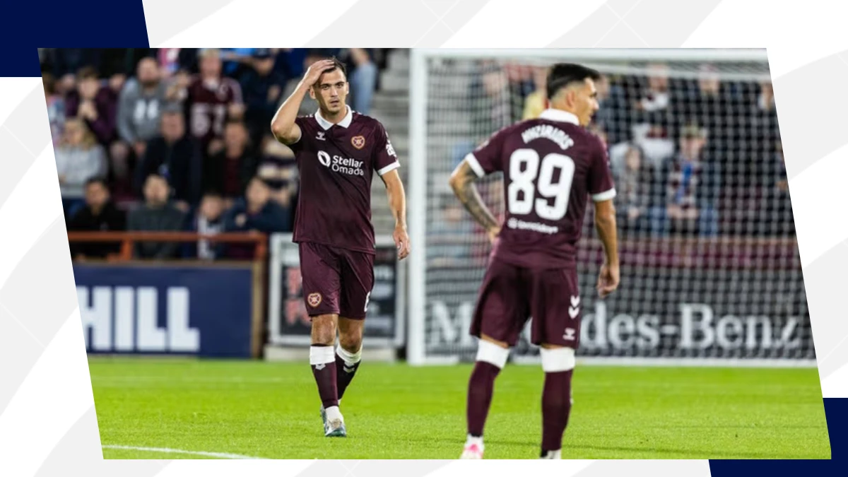hearts fc during champions league qualifiers