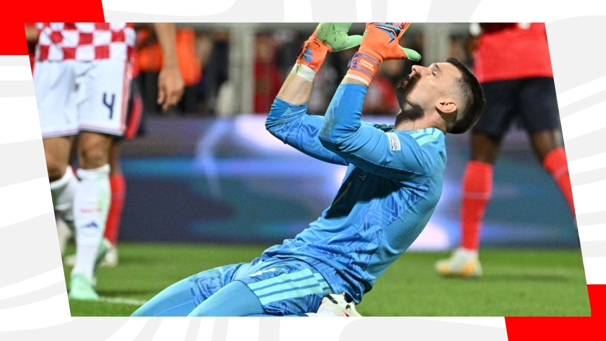 El portero de Croacia, Ivanovic