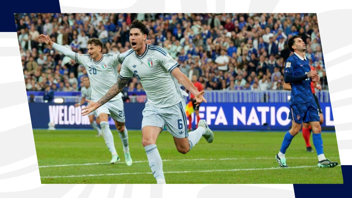 Bastoni è reduce da due gol di fila con la Nazionale