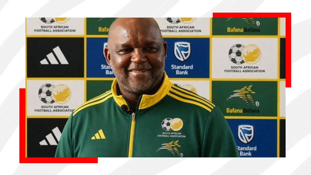image SAFA Enters Negotiations with Pitso Mosimane To Replace Hugo Broos as Bafana Head Coach