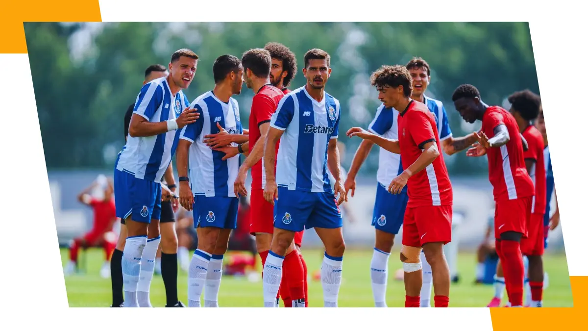 Dragão em teste do algodão na apresentação do Gil Vicente