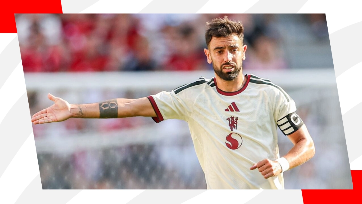Bruno Fernandes of Manchester United