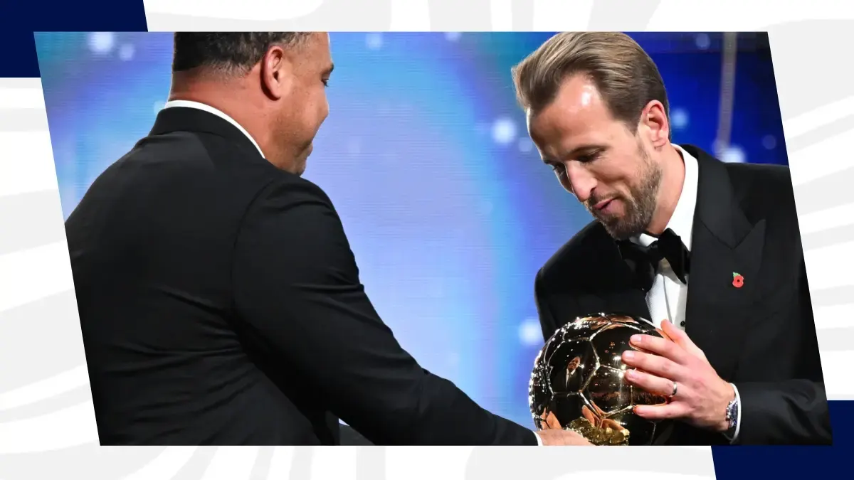 image Harry Kane é eleito o melhor jogador do mundo
