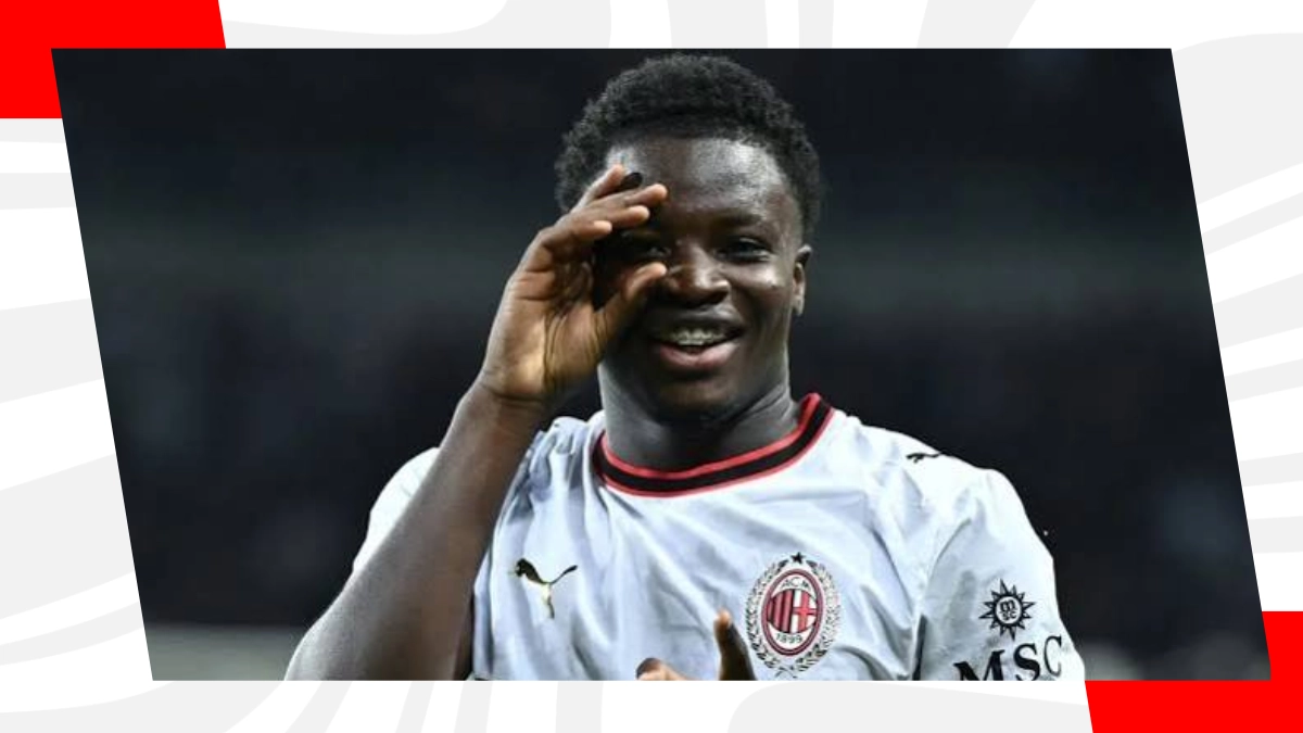 Il 19enne attaccante del Milan Cissé, già due gol in Serie A
