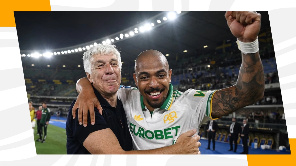 Malen e Gasperini in festa