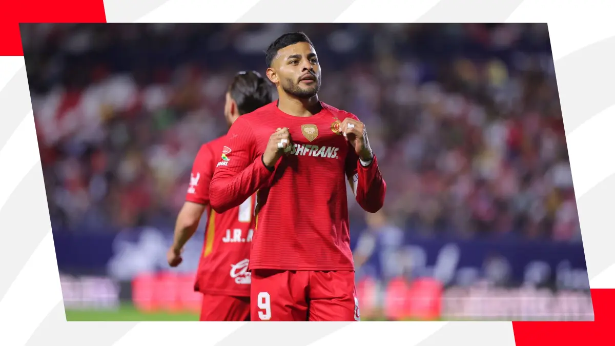 Alexis Vega en Toluca Liga MX