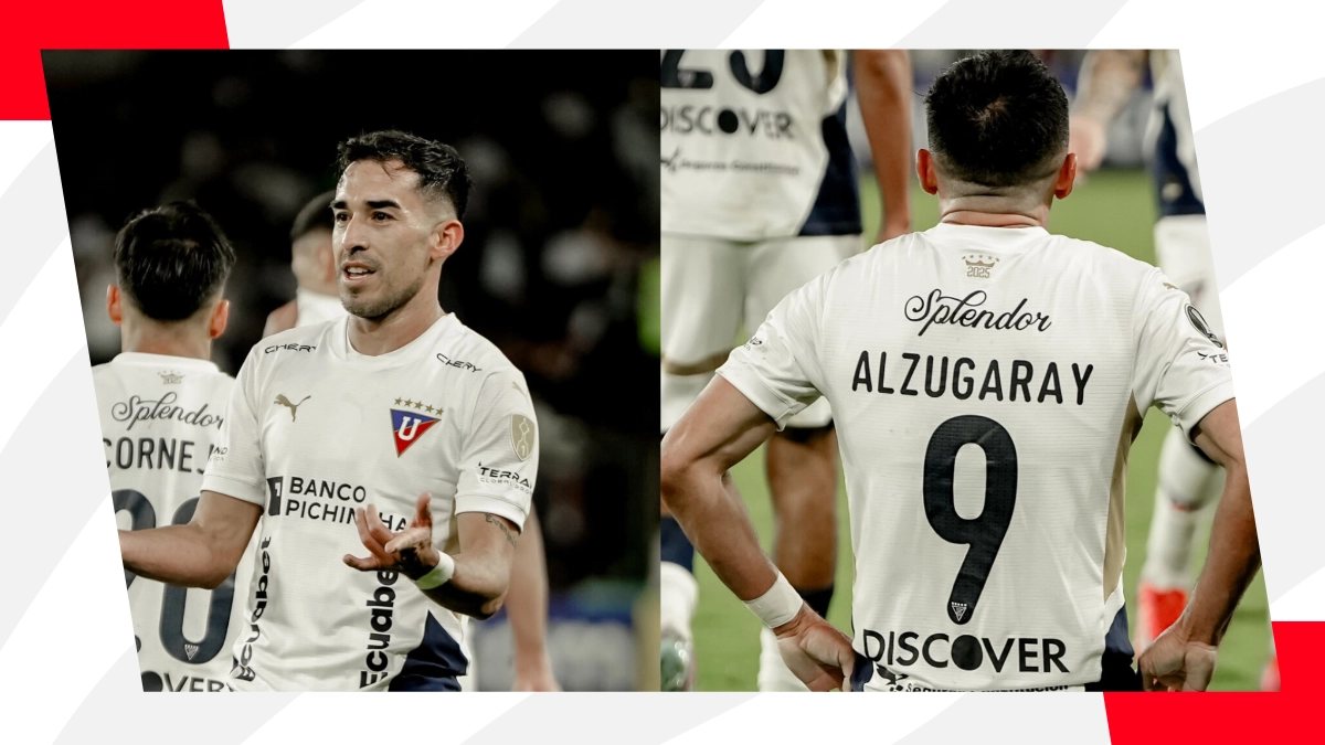Alzugaray, goleador de Liga de Quito en la Libertadores 2025