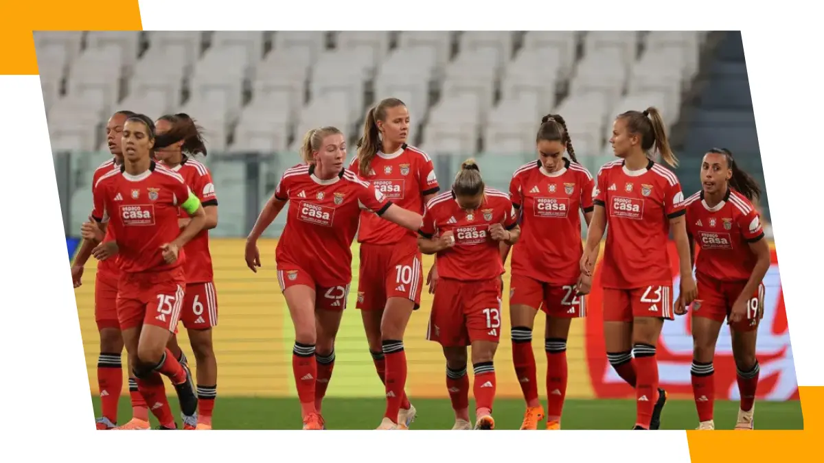 image Benfica joga final diante do Twente na Liga dos Campeões Feminina