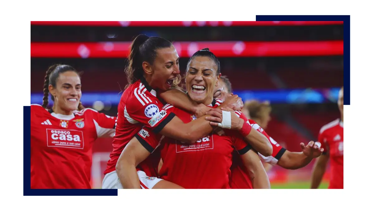 image Benfica Feminino joga cartada decisiva frente ao Paris FC