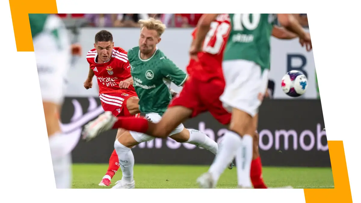 Benfica recebe Sankt Gallen sob pressão na Liga Europa