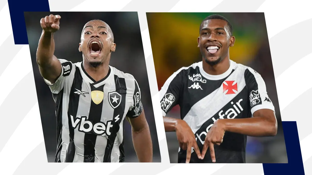 image Clássico Carioca entre Botafogo e Vasco da Gama agita a 32ª rodada do Brasileirão