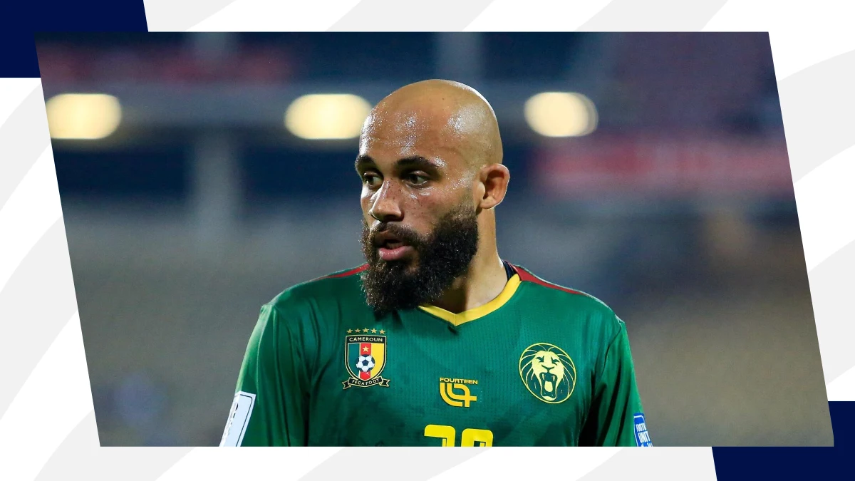 bryan mbeumo pictured with the national senior team