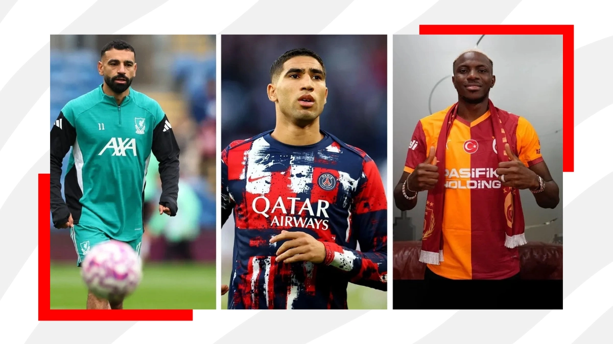 image CAF Awards 2025: Osimhen, Salah, among nominees for African Footballer of the Year, South Africa U20 overlooked for Team Award