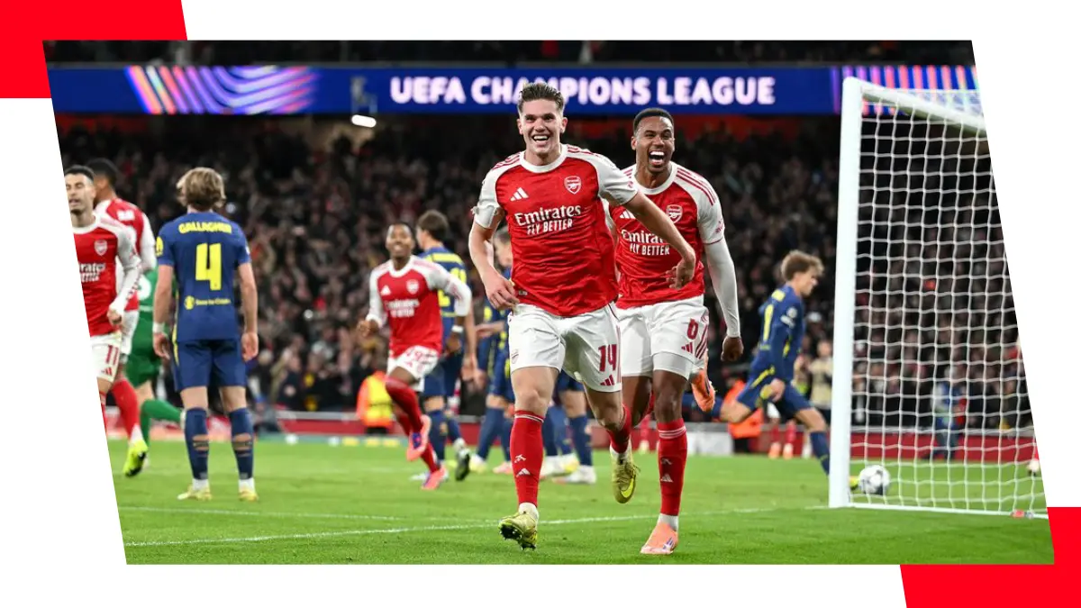 image Arsenal no Metropolitano frente ao Atletico no primeiro assalto pela final da "Champions"