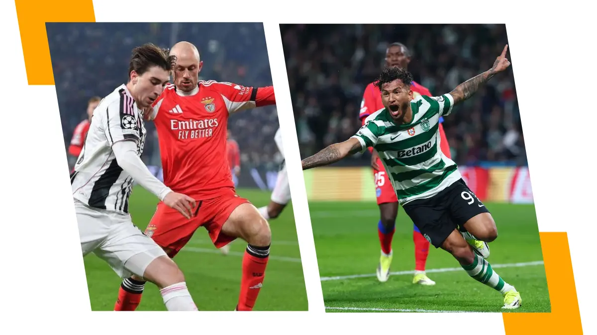 Águias aflitas e leões moralizados em noite decisiva na Liga dos Campeões!