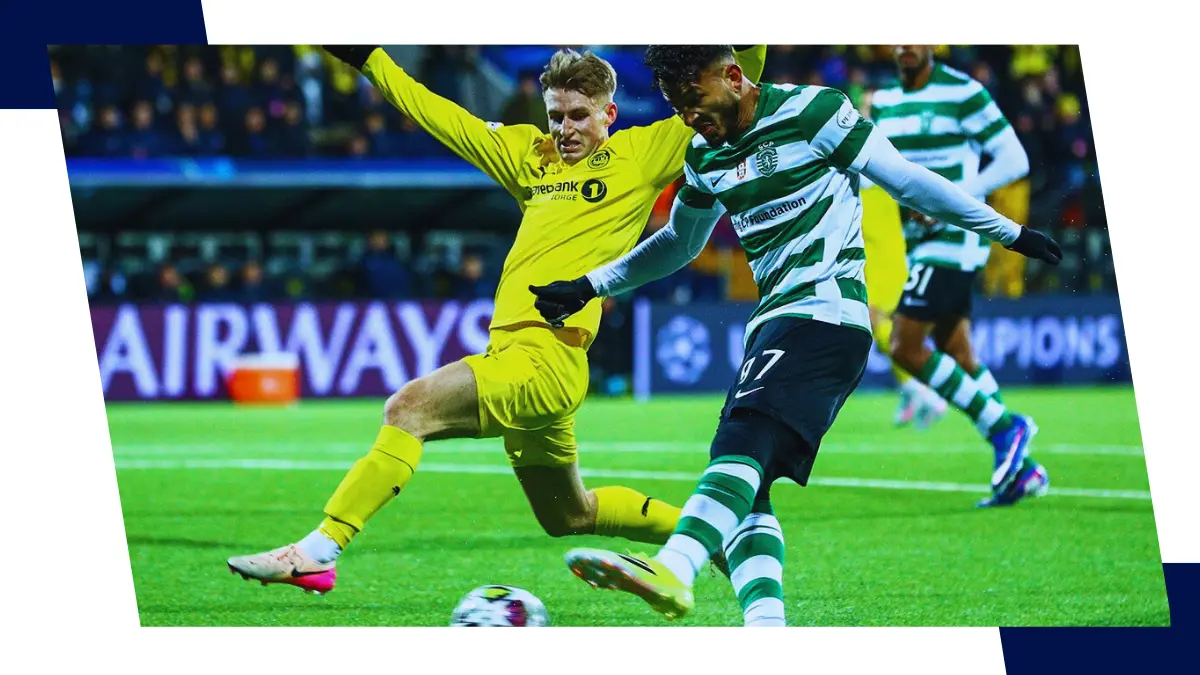 Sporting com montanha europeia de três golos para escalar contra o Bodø/Glimt