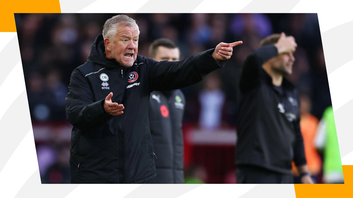 Sheffield United manager Chris Wilder