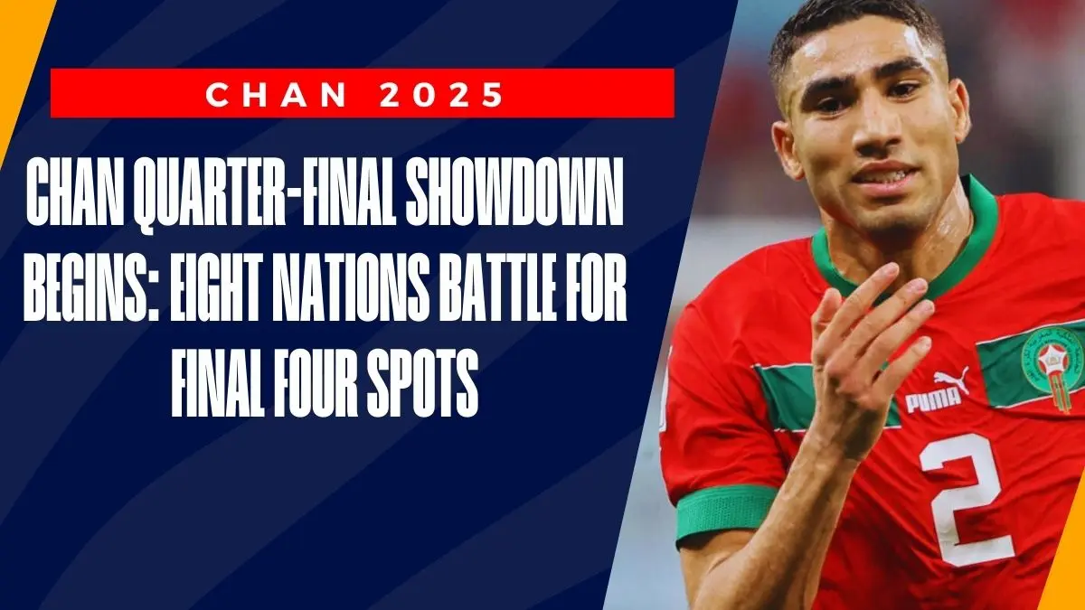 image CHAN Quarter-Final Showdown Begins: Eight Nations Battle for Final Four Spots