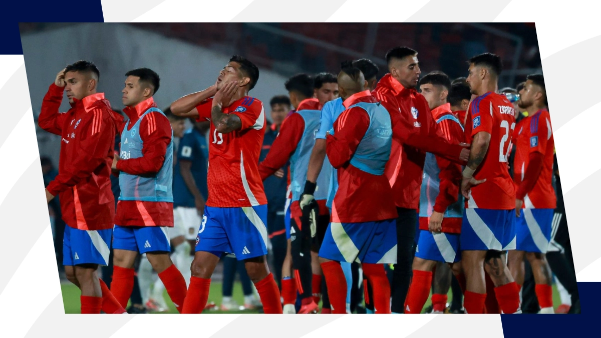 Chile casi eliminado del Mundial 2026