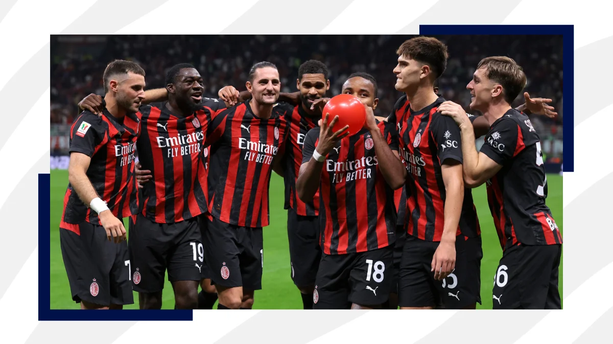 christopher nkunku celebrates with his teammates after scoring
