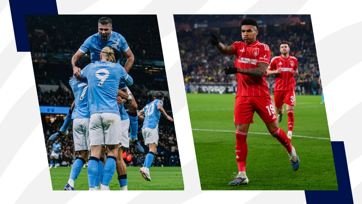 Las combinadas para el Manchester City - Nottingham Forest de la jornada 29 de la Premier League