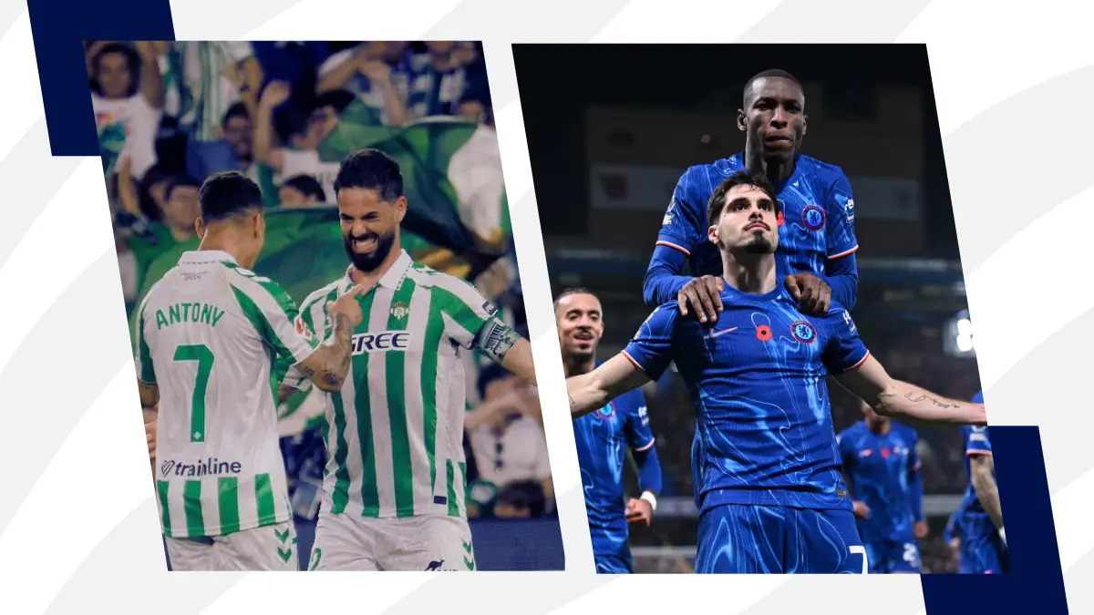 image Final da Liga Conferência: Chelsea e Bétis à procura da glória!