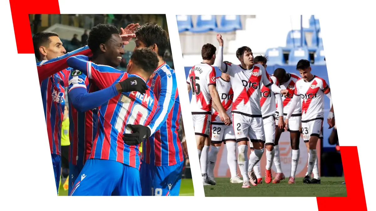 image Liga Conferência: Crystal Palace e Rayo Vallecano protagonizam história na final