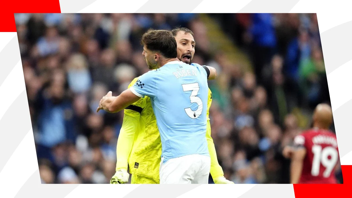 man city's donnarumma and ruben