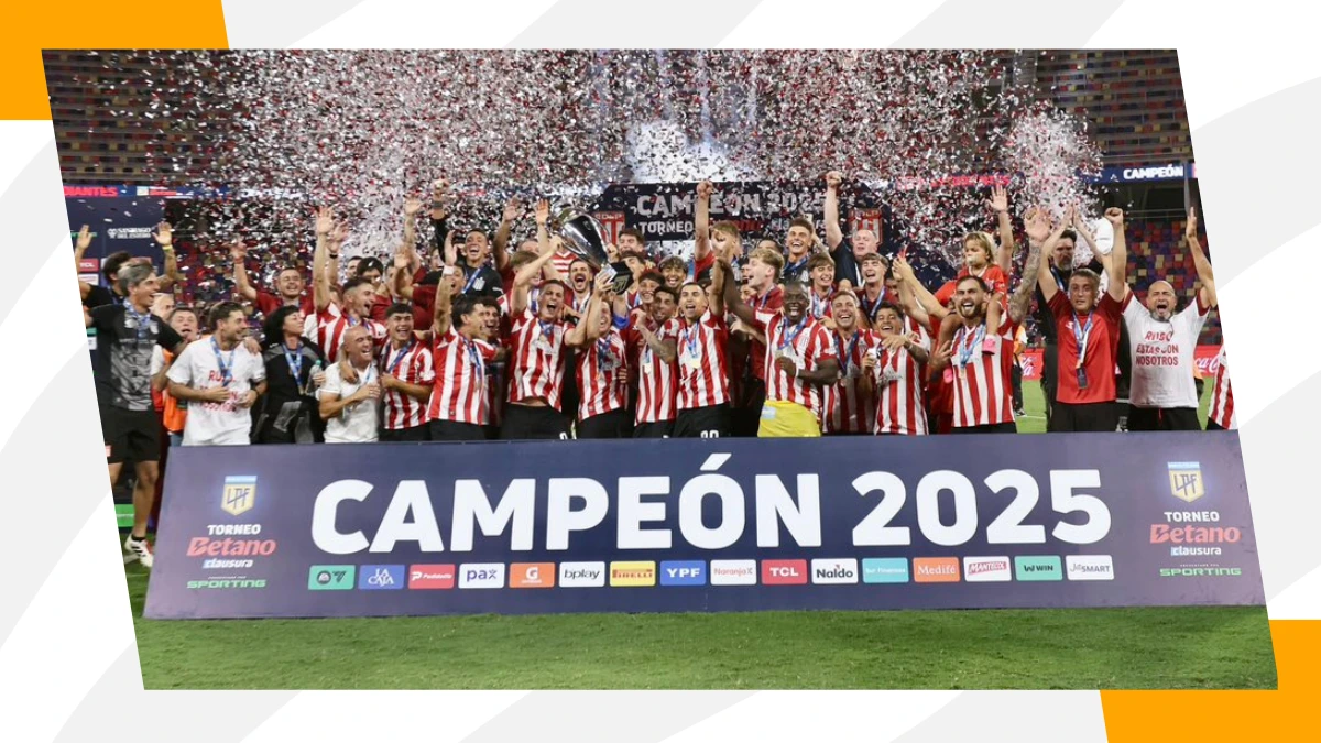 Estudiantes vigente campeón del Clausura 2025