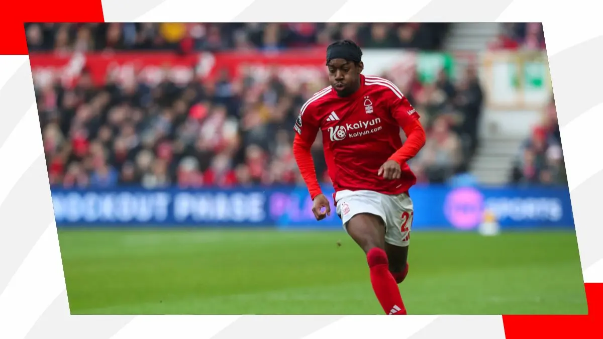 Anthony Elanga in Nottingham Forest