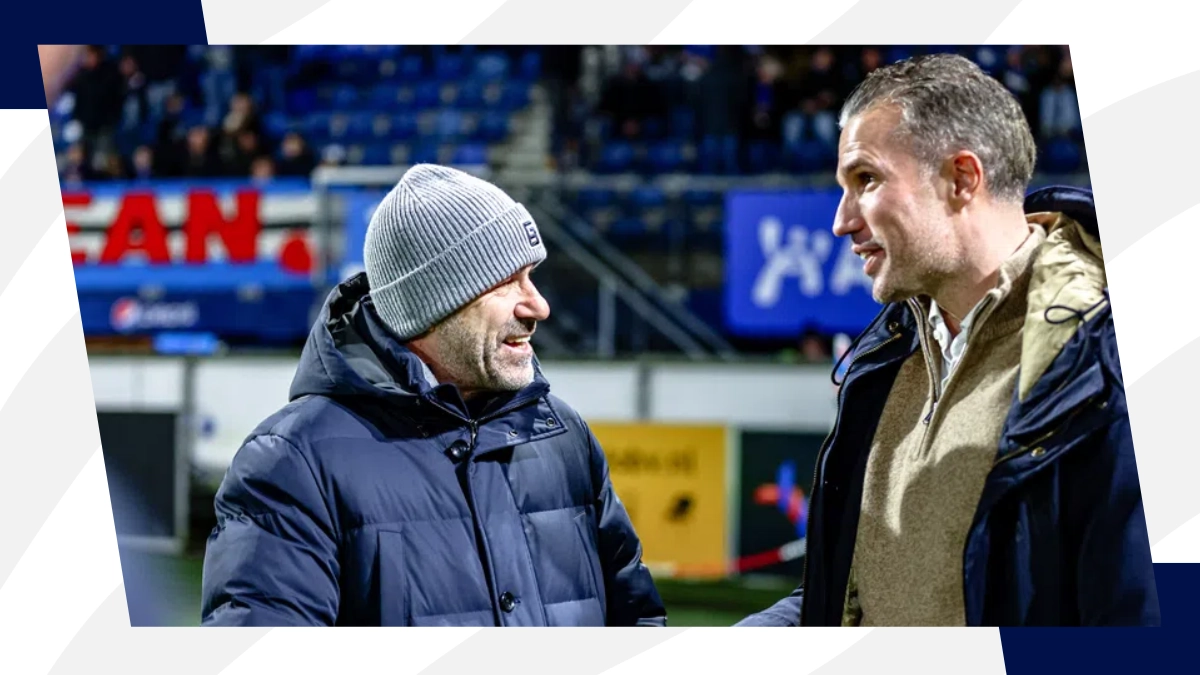 Peter Bosz en Robin van Persie