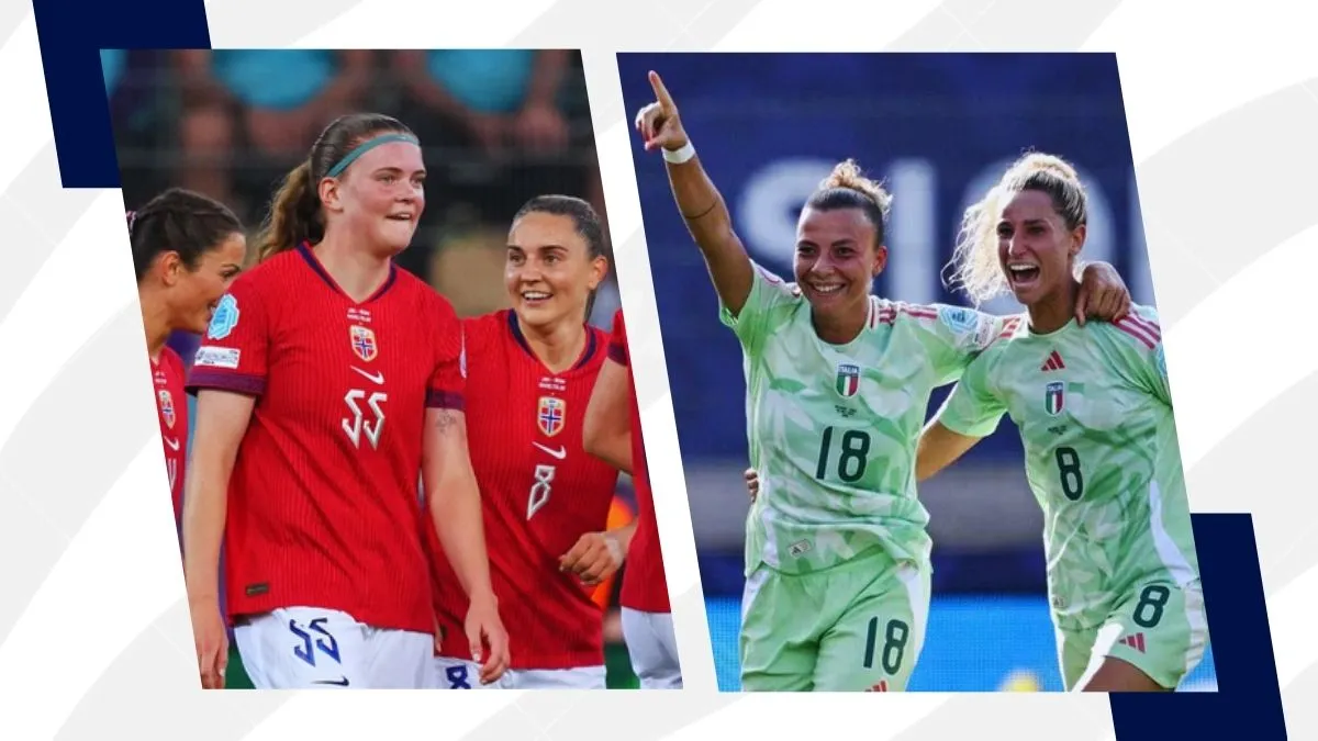 Eurocopa femenina - Noruega vs Italia