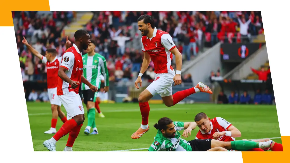 Braga visa destronar favoritismo do Betis e continuar em alta na Liga Europa