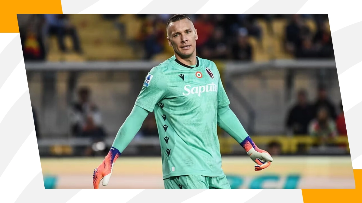 Skorupski, uno degli infortunati di Celta Vigo-Bologna