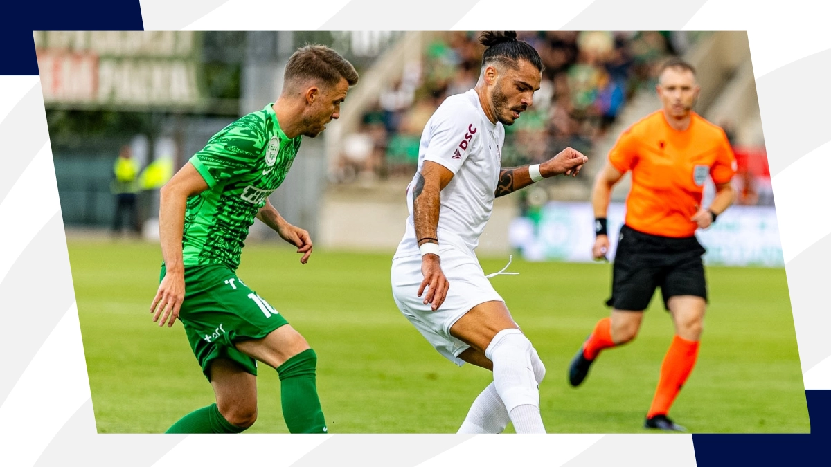 Paksi and Cluj battle in the first leg
