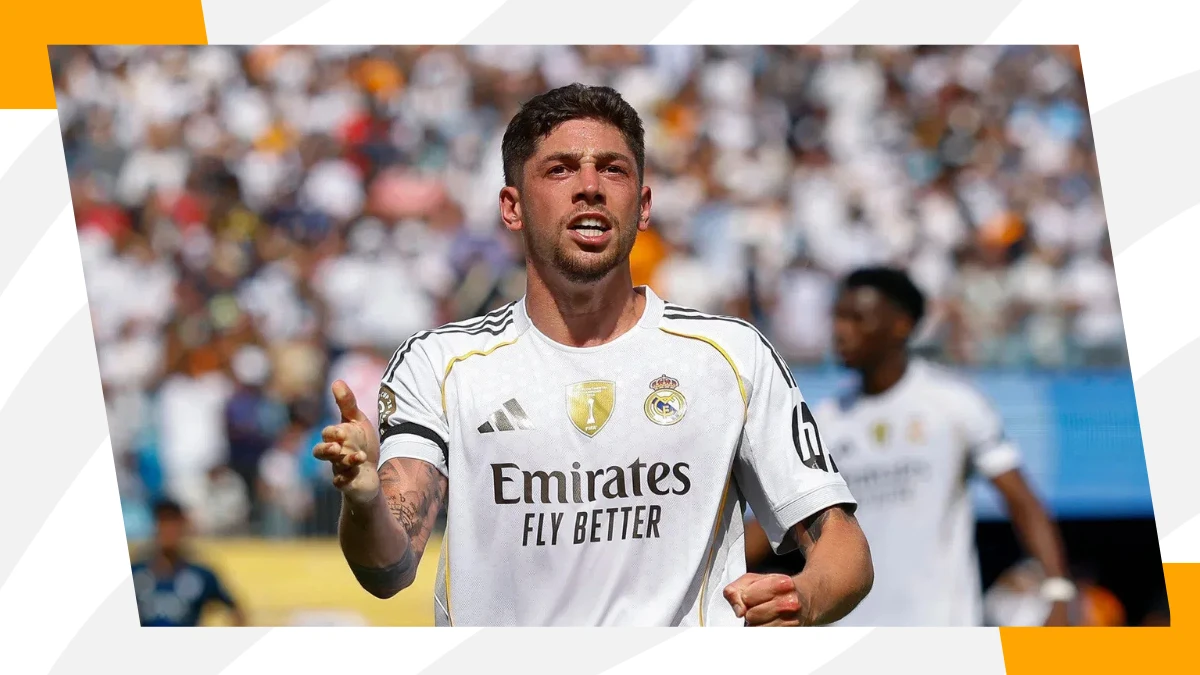 real madrid's federico valverde