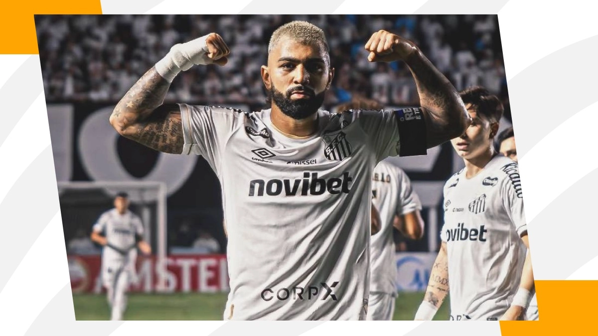Gabriel Barbosa, la estrella del Santos junto a Neymar