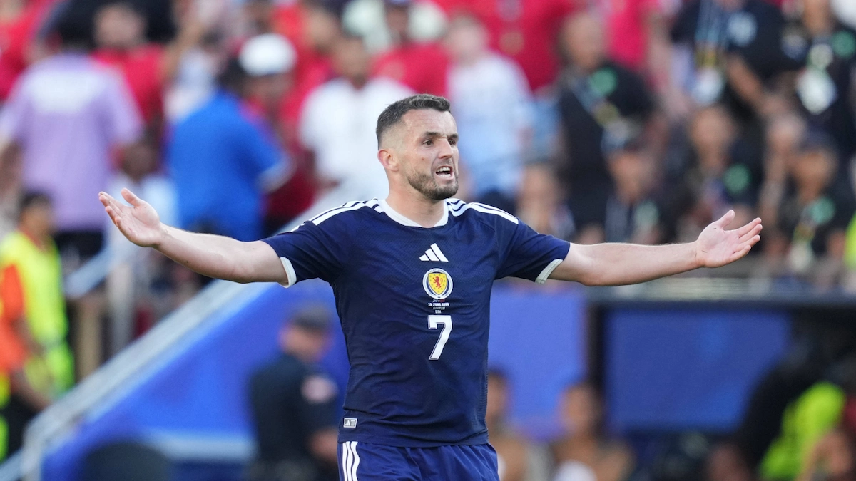 John Mcginn for Scotland national football team
