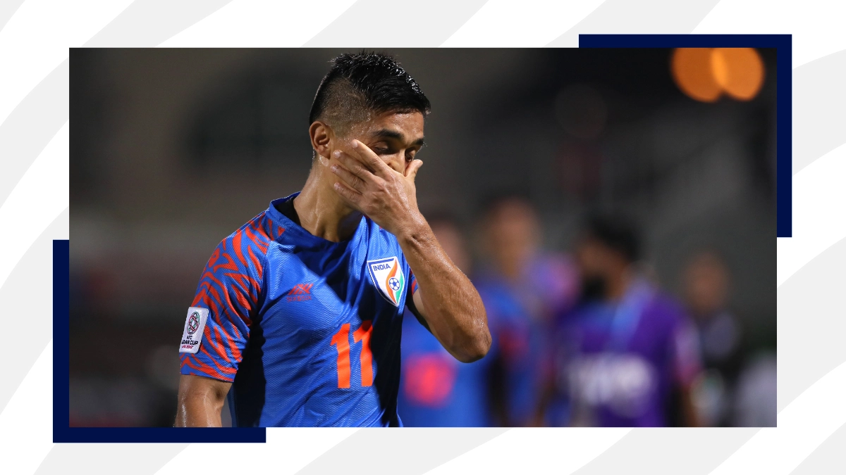 image Football: India slump to worst FIFA ranking in almost a decade after crashing out of Asian Cup qualifiers