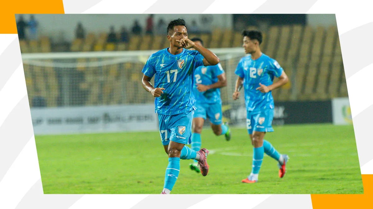 lallianzuala chhangte celebrates after scoring for india