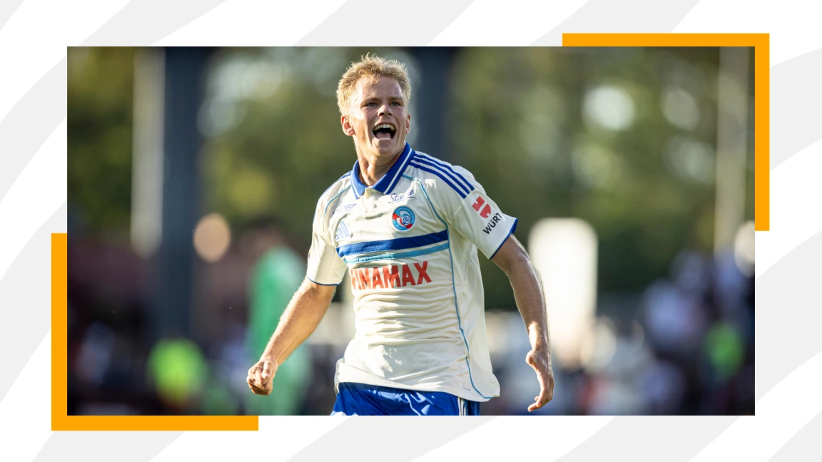 lucas hogsberg celebrating
