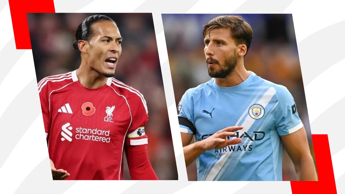 Virgil Van Dijk y Ruben Dias