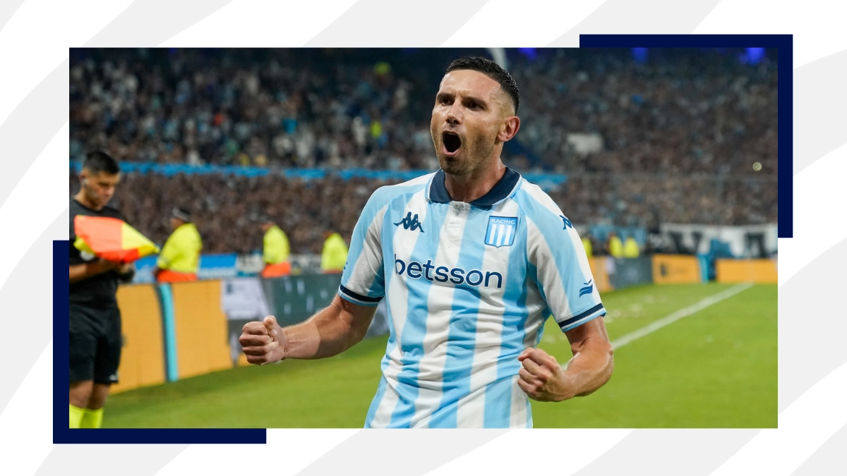 El goleador de Racing Club en el año