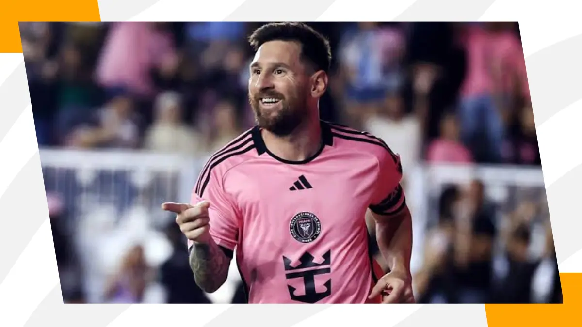 Messi con el Inter de Miami en la Leagues Cup