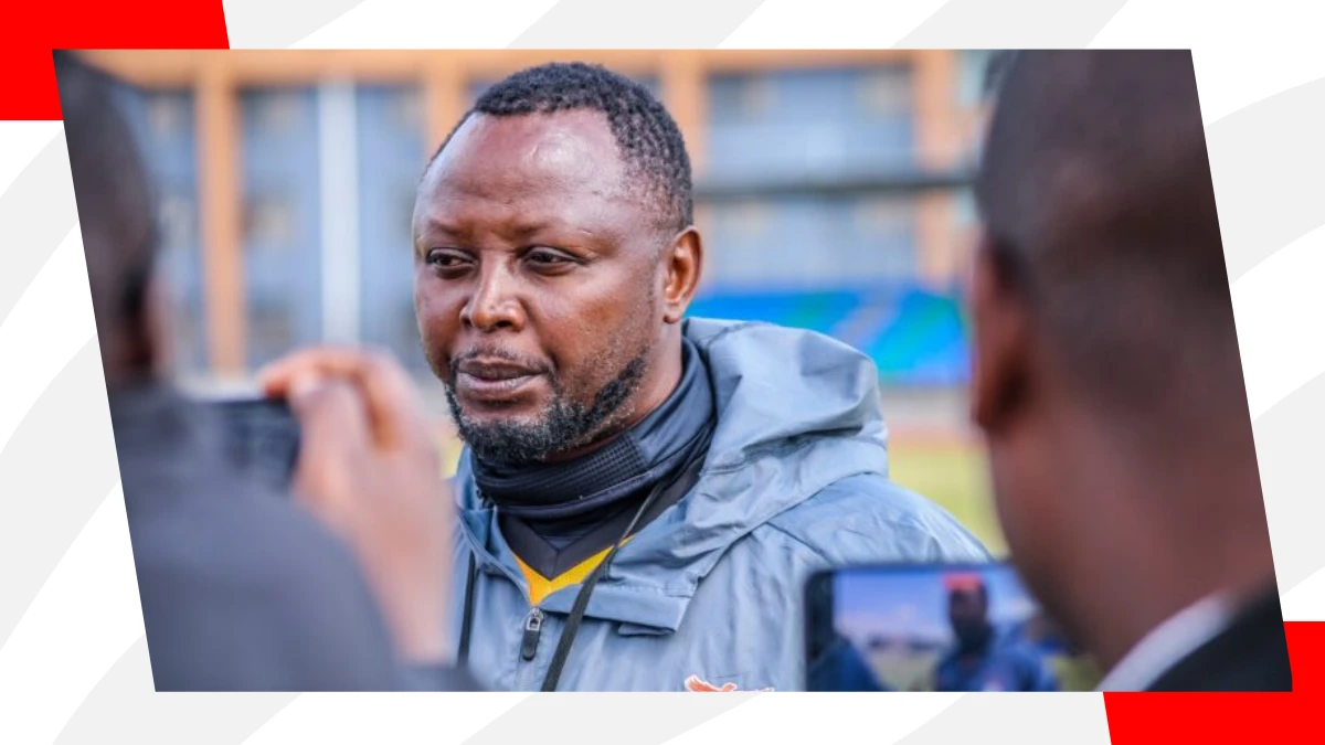 moses sichone being interviewed