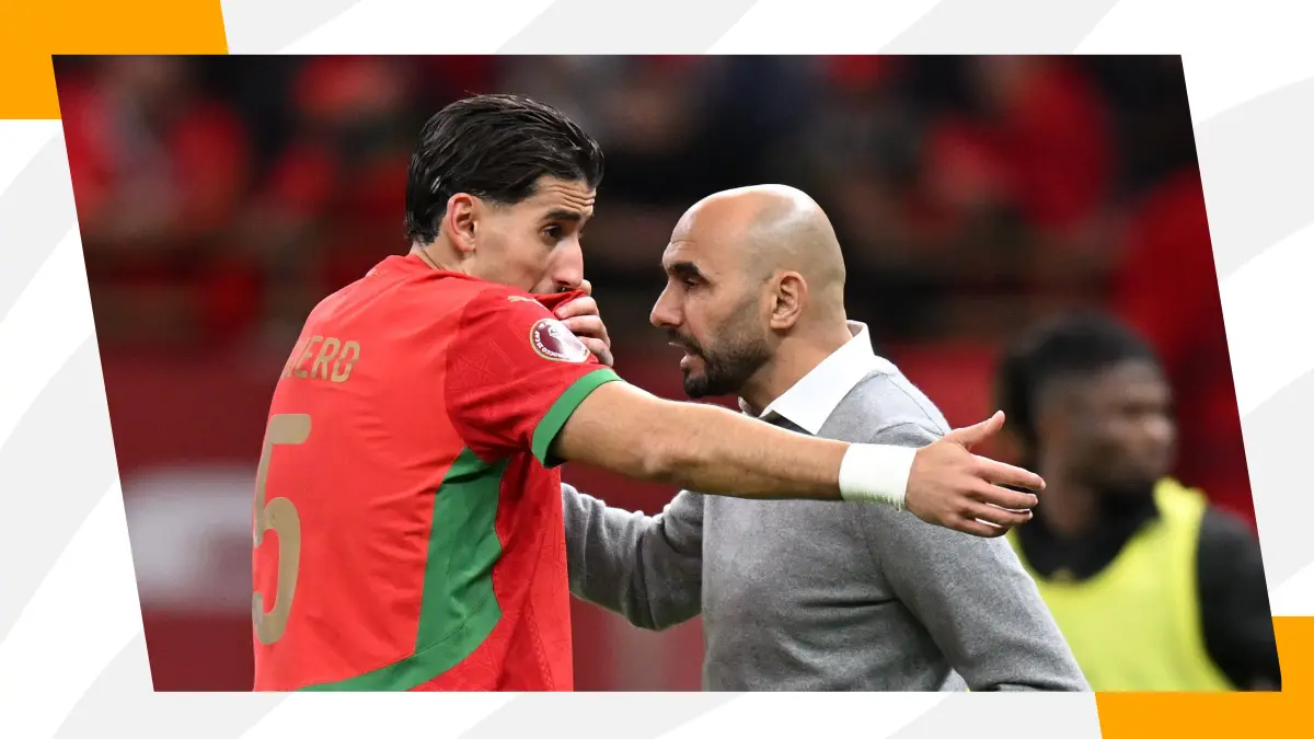 Nayef Aguerd e Walid Regragui