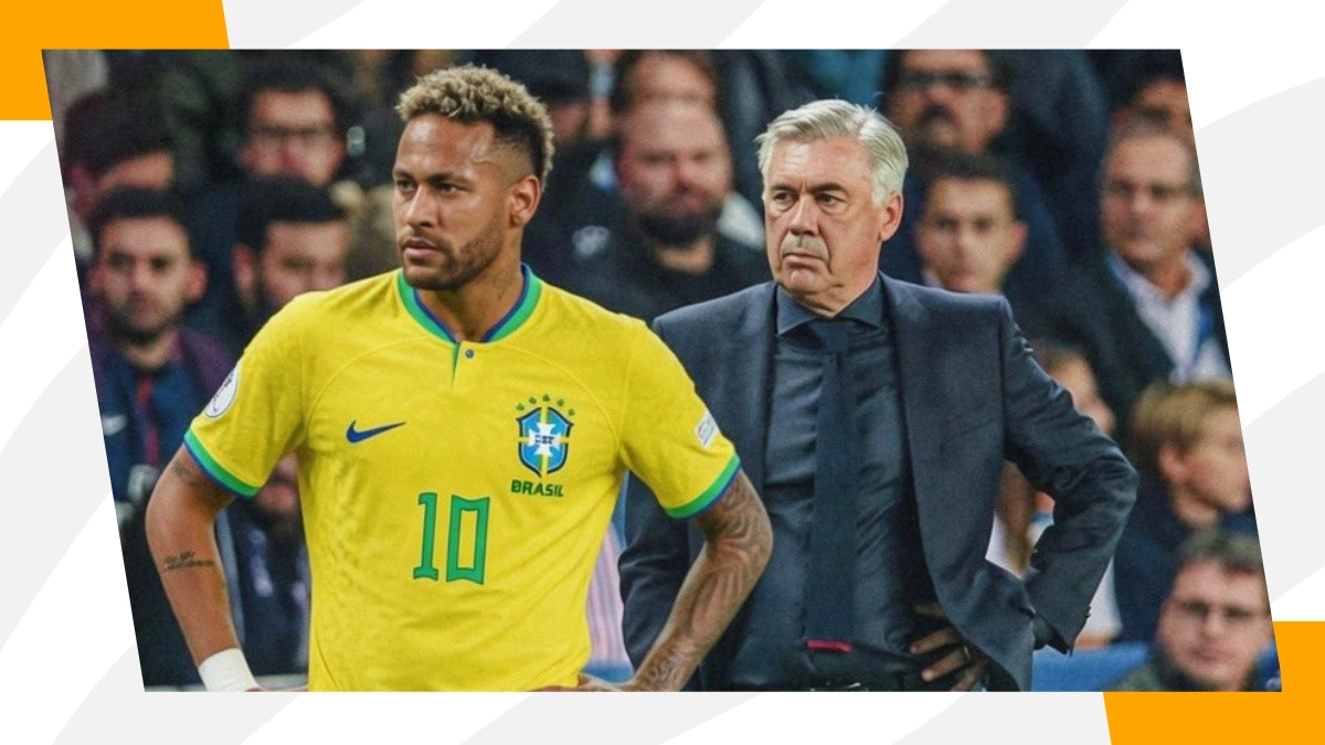 Neymar convocado por Ancelotti para su último Mundial.